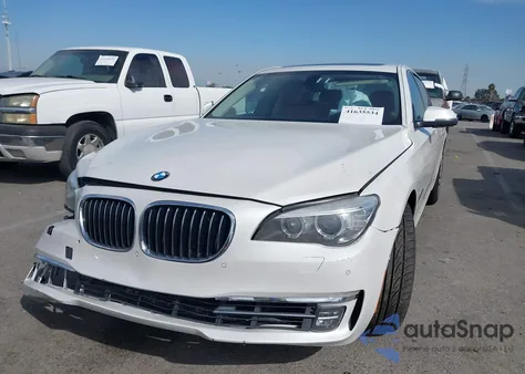 2013 BMW 740I from USA, damaged, VIN WBAYA6C55DC994964